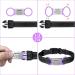 Tagme 2 Pack Personalized Dog Tags - Engravable Pet ID for Small & Medium Dogs and Cats - Stylish Purple Design - Buy Online on GoSupps.com