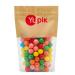 Yupik Bubble Gums 1 kg Gluten-Free Large Size Gumballs 22 mm Mixed Colors Sweet Flavor Candy Machine Refills Fun & Nostalgic Delicious Snacks Ideal for Gifting Holidays & Decorating