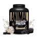 Animal Whey Isolate Protein Powder - Loaded for Pre & Post Workout Muscle Builder and Recovery with Digestive Enzymes for Men & Women - 25g Protein Great Taste Low Sugar - Cookies & Cream 4 lbs Cookies & Cream 4 Pound (Pack of 1)