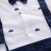 Nyan Cat May's Baby Boys Bowtie Faux Suspenders Romper Onesie - 6-12 Months (Navy) - Buy Online on GoSupps.com