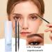 Double Eyebrow Micro Crease Pencil Liquid Eyebrow Pen Liquid Eyebrow Pen Waterproof Sweatproof Nontangle Fourpointed 2 - Buy Online on GoSupps.com