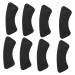 NOLITOY 24 Pairs High Heels Heel Stickers Heel Cushion Heels for Men Leather Heelpiece Stickers Anti-wear Shoe Pad Mens Shoe Inserts Black Gel 4d Sponge Patch Breathable