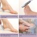 4-in-1 Foot File with Pumice Stone, Stainless Steel Fine File & Scrubber - Remove Dead Skin Easily - Household Foot Care Tool - Buy Online on GoSupps.com