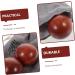 Fomiyes Wooden Handball Massage Ball Wellness Gift for Fitness & Hand Exercises | Mahogany Massage Globe - Buy Online on GoSupps.com
