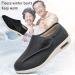 Extra Wide Orthopedic Diabetic Winter Slippers - Men's 7.5/Women's 8.5 - Gray - Buy Online on GoSupps.com