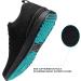 LARNMERN Men's Non Slip Work Shoes - Slip Resistant Kitchen Chef Sneakers - Lightweight & Breathable - Size 9, Black - Buy Online on GoSupps.com