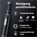 Oral-B Pro Series 1 Electric Toothbrush Double Pack - 3 Cleaning Modes Pressure Sensor Brown/Blue/Black - Best Dental Care for Healthy Smiles - Buy Online on GoSupps.com