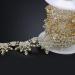 Jerler Gold Tassel Rhinestone Trim Chain - DIY Bridal Embellishments - 1 Yard - Buy Online on GoSupps.com