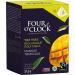 Four O'Clock Organic Fairtrade Green Tea Tropical Mango Non-Gmo Kosher Gluten-Free 15 Count Pyramid 37 5g - Buy Online on GoSupps.com