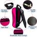 Getfitsoo Golf Shoe Bag | Ventilated Travel Bags for Men & Women | Outdoor Zippering Sports Shoe Storage - Rose - Buy Online on GoSupps.com