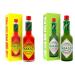 Tabasco Extra Hot Habanero Sauce x1 Tabasco Mild Green Hot Pepper Sauce x1