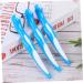 Healeved 6 STK Tooth Cleaning Brush - Double-Sided Toothbrush for Dentures & Child Dental Care | Hard Prosthesis Cleaning Tool - Blue (2 Pack) - Buy Online on GoSupps.com