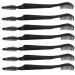 Baluue 10pcs Eyelash Brush and Comb 2-in-1 Mascara Brushes Dual End Eyebrow Comb Eyelash Separator Tool Professional Eyelash Makeup Tool for Women and Girls