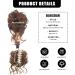Long beard ball head wig bun grab clip Fluffy natural scrunchie bridal cocktail hairpin Messy Hair Bun Extensions Curly Wavy Hair Scrunchies claw Clip Messy Bun Hairpiece (Light Curry) - Buy Online on GoSupps.com