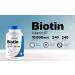 Nutricost Biotin 10 000mcg - 240 Capsules | Premium Vitamin B7 for Hair  Skin & Nails - Buy Online on GoSupps.com