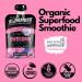 Slammers Organic Superfood Fruit & Veggie Snack Squeeze Pouch - Strawberry & A a - Vegan Non-GMO Gluten-Free - 3.17oz (12 Pack) - Buy Online on GoSupps.com