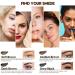Eyebrow Stamp & Stencil Kit with Brushes - Long-lasting Waterproof Pomade in Dark Brown - Buy Online on GoSupps.com