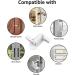 2PCS Child Safety Door Handle Locks with 3M Adhesive - Baby & Pet-Proof Latches for Bedroom, Bathroom, Kitchen - Buy Online on GoSupps.com
