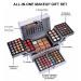 UNIFULL 132 Color All-In-One Professional Makeup Kit for Women - Full Set with Eyeshadow, Lipstick, Concealer, Lip Gloss, Eyeliner, Mascara, Makeup Brushes - Perfect Gift for Women & Girls (006N2-Silver) - Buy Online on GoSupps.com
