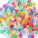 Glow in The Dark Acrylic Pony Beads 6x9mm - 1000 Pcs Assorted Colors Bulk Pack - Buy Online on GoSupps.com