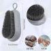 2 Pcs Heavy Duty Nail Brush for Cleaning Fingernails - Hand Scrub Brush with Hanging Rope - Narrow Bristles for Fingernails and Toes - Buy Online on GoSupps.com