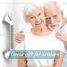 AquaChase 17" Bathroom Suction Grab Bar with Indicators  Steady Handle Balance Assist for Shower  Bathtub  Toilet  Dual Tone (White/Grey)  Pack of 2 White/Grey  Pack of 2 17in - Buy Online on GoSupps.com