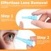 10 Pack Hard Contact Lens Remover & Inserter - Suction Cup for RGP & Scleral Lenses (Blue) - International Shipping Available - Buy Online on GoSupps.com