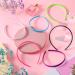 Candygirl DIY Satin Covered Girls Headbands (26pcs) - 1cm Width Craft Headbands - Assorted 26 Colors - Buy Online on GoSupps.com