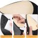 Cosmos Anti-Slip Shoe Sole Pads - 3 Pairs Non-Slip Adhesive Protectors for Leather & High Heels | Noise Reduction Grips (Black - Buy Online on GoSupps.com