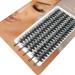 Wrong eyelashes 20d/30d/40d nerz-single eyelash kit Pfroppen-cluster silk eyelash extension mixed tray 8-16 mm natural look thick (40d 8-13mm)
