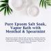 Dr Teal's Menthol & Camphor Vapor Bath Epsom Salt 6 lb (Pack of 3) - Buy Online on GoSupps.com