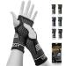Sliver Wrist Compression Sleeves (1 Pair) for Carpal Tunnel and Pain Relief Treatment Wrist Support for Arthritis Tendonitis Sprains Workout.Breathable and Sweat-Absorbing for Women and Men S Silver S