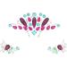Zac's Alter Ego Crystal Stone Face Gems | Multicolour Ab Crystal for Summer Festival Body Art - Buy Online on GoSupps.com