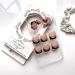 Black French Tip Press On Toenails with Gold Glitters and Stars - Short Square Full Cover False Toe Nails - Acrylic Cute Stick On Toe Nails for Women - Buy Online on GoSupps.com