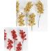 Buy Bahjkasd 12-Piece Glitter Berry Branches Perfect for Christmas Tree & Spring Festival Decorations - Buy Online on GoSupps.com