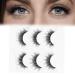Thick Handmade Reusable False Eyelashes - 3 Pairs | Soft Lightweight & Perfect for All Makeup Styles - Buy Online on GoSupps.com
