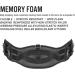 Shires Memory Foam Dressage Girth - Black 26 - Buy Online on GoSupps.com