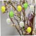 Zerodeko 6pcs Simulated Egg Pendant Mini Toy Mini Eggs Mini Tree Ornaments Adorable Easter Ornament Graffiti As Shown 1 6X4CM - Buy Online on GoSupps.com
