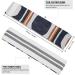Premium Navy Striped Resistance Bands - Elastic Exercise & Leg Bands for Fitness - Durable Fabric for Optimal Performance - Buy Online on GoSupps.com