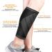 Calf Compression Sleeves for Pain Relief - Wading Bandage Calf Supports for Men & Women - 2 Pack Black Calf Stockings for Running Cycling & Recovery - Buy Online on GoSupps.com