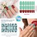 Buy JERCLITY 336 Pieces Marble Nail Polish Strips - Self-Adhesive Gel Nail Decals for Women & Girls - Trendy Nail Decorations & Nail File Set - International Shipping Available - Buy Online on GoSupps.com
