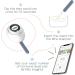 Mira Fertility Plus Tracking Monitor Kit with 10 Estrogen + LH Ovulation Test Wands - Predicts Ovulation with Smart System & Connected App - MIRA PLUS KIT - Buy Online on GoSupps.com