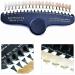 3D Shade Guide Color Comparator - 20 Color Teeth Whitening Set | Dental Bleaching Plate for Perfect Smile - Buy Online on GoSupps.com
