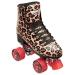 Impala Rollerskates Girl's Impala Quad Skate (Big Kid/Adult) Leopard 6 (US Men's 4, Women's 6) M