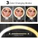 Rechargeable 10X Magnifying Lighted Makeup Mirror | Locking Suction Cup | 360 Rotation | 3 Light Modes | Portable Cosmetic Mirror for Home & Travel - Buy Online on GoSupps.com
