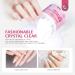 Saviland Clear Acrylic Powder 250g - Professional Nail Extension & 3D Nail Art Supplies for Home & Salon - High Quality Acrylic Nail Polymer - Buy Online on GoSupps.com
