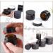 SUQURTOM 10-Pack 20ml Amber Glass Cosmetic Containers - Refillable Bottles for Creams Lotions & Essential Oils - Buy Online on GoSupps.com