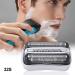32S for Braun Series 3 Electric Shaver Replacement Head - Compatible With Series3 Shavers 301s 310s 320s 3000s 3010s 3020s 3050cc 3070cc etc by Models - Buy Online on GoSupps.com