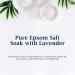 Dr Teal's Pure Epsom Salt Soothe & Sleep with Lavender 3 lb - Pack of 4 - Buy Online on GoSupps.com