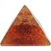 Large Aventurine Orgone Pyramid - EMF Protection & Energy Generator for Meditation & Healing - Buy Online on GoSupps.com
